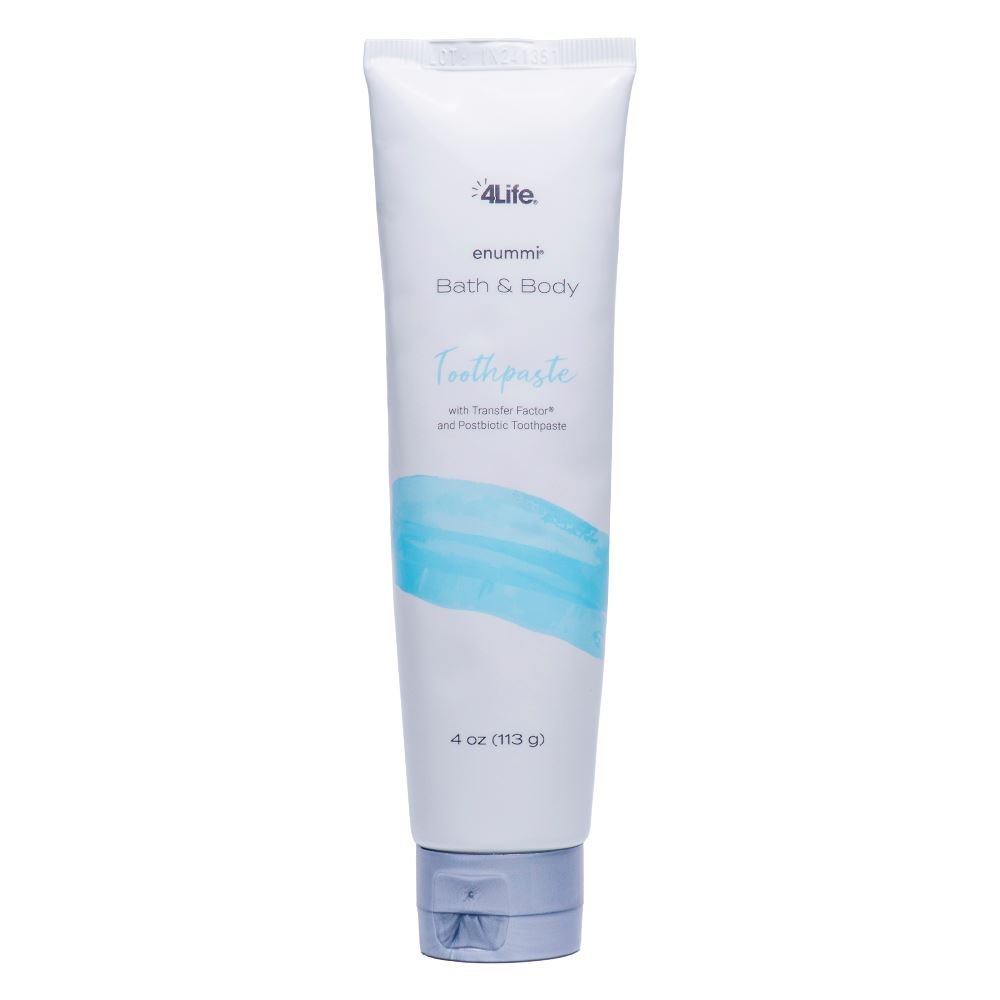 enummi™ Zahnpasta mit 4Life Transfer Factor™ und Postbiotikum enummi™ Zahnpasta mit 4Life Transfer Factor™ und Postbiotikum